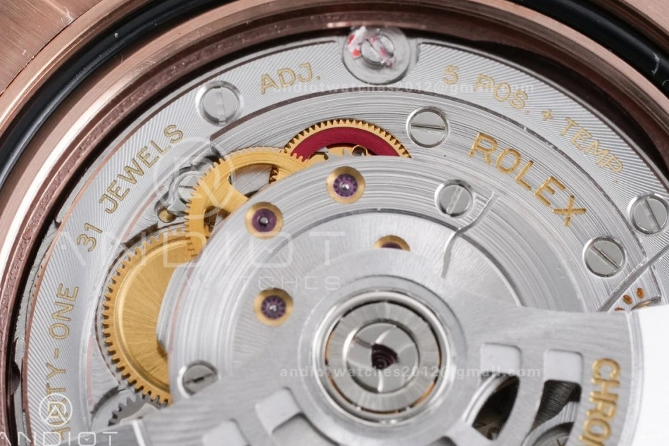 Tiger Iron Bracelet Sh3285 126715 Edition Master Oyster II CHNR on ARF Dial RG Best GMT 1111